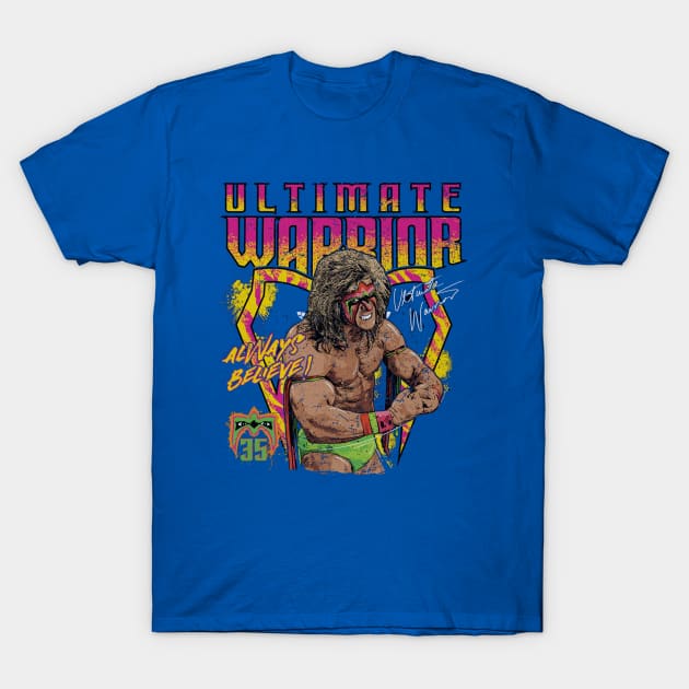 Ultimate Warrior 35th Anniversary T-Shirt by MunMun_Design
